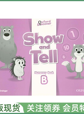 牛津幼儿英语教材 Oxford Show and Tell Numeracy Book B 数字书下册