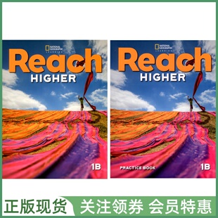 国家地理少儿英语教材 Reach Higher Grade 1B Student's Book and Practice Book 一年级下册学生用书练习册 NGL高端小学原版教材