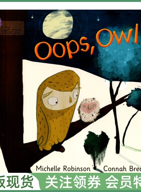 柯林斯大猫系列绘本读物单本 Collins Big Cat Band 1A / Pink A Oops, Owl!