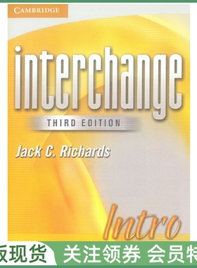 剑桥国际英语教程 Interchange Third Edition Intro Whiteboard Software 入门级白板软件 三版 IC3