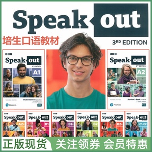 ebook Speakout Student 学生用书 Pearson 培生成人英语口语教材 第三版 Book 3rd Online with and BBC Practice