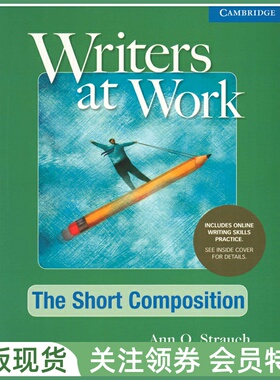 剑桥国际英语写作教程 Writers at Work The Short Composition Student's Book Pack 短文写作 三级学生用书带在线 cambridge