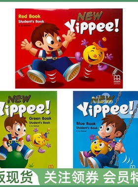 MM出版社原版进口幼儿英语启蒙教材new yippee幼儿园小班中班大班教材含手机APP赠送教学资源