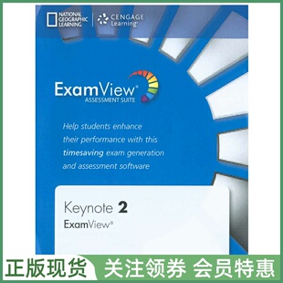 Level NGL 二级测试软件 with American Keynote ExamView Assessment 美音版 国家地理成人英语教材 Pro ROM
