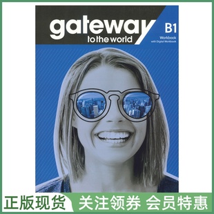 麦克米伦中学英语教材 Gateway to the World B1 Workbook with Digital 三级练习册 带帐号 Macmillan