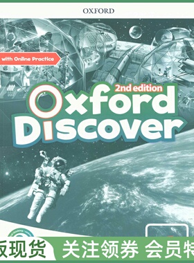 牛津少儿英语教材 Oxford Discover 2nd Editon 6 Workbook with Online Practice 六级练习册带在线 od二版