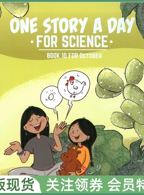 加拿大DC出版儿童英文绘本 One Story a Day for Science Book 10 October 科学版第三季第10册 带音频