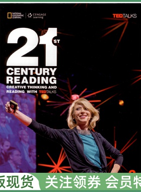 国家地理阅读训练教材 21st Century Reading with TEDTalks 2 Student Book 二级学生用书带在线 专项技能NGL