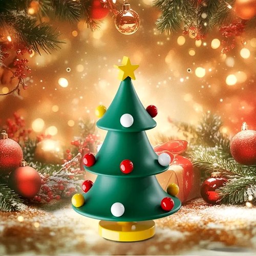 旋转扭扭树会跳舞扭扭圣诞树桌面