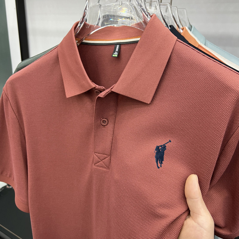 高端牛货！出口法国！小马标T恤夏季纯色翻领POLO衫洛丽塔
