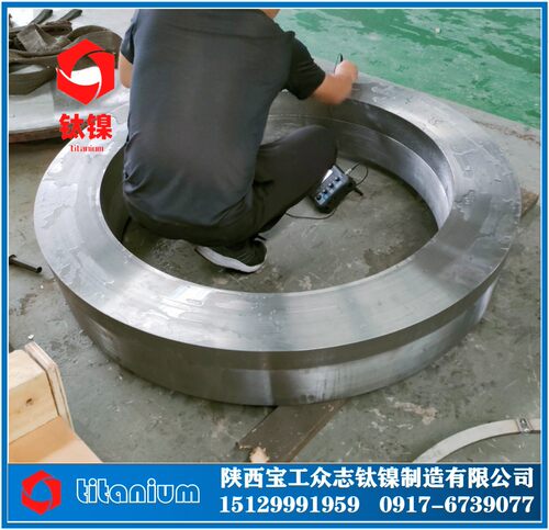 TC4钛环TI6AL4V圆环锻造高强度钛合金环GJB2744/GJB2218钛合金锻