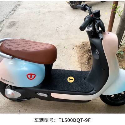 台铃C6电动电瓶车脚垫TL500DQT-9F超能版防水防滑脚踏垫通用踏板