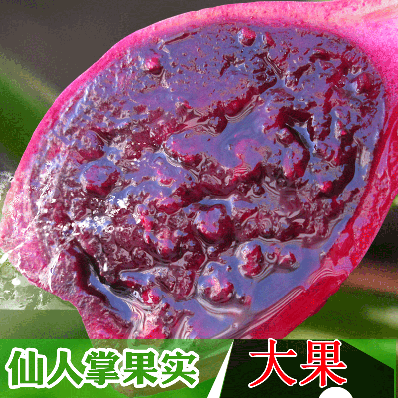 正宗海南仙人掌果花青素三亚仙人果现摘当季孕妇仙桃青皮大果顺丰