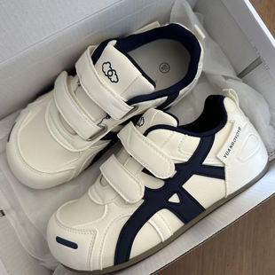 Trends！秋季女小白鞋子女2025新款丑萌大头小众百搭德训运动板鞋