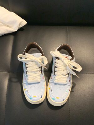 Trends！好可爱的蓝色的面包鞋