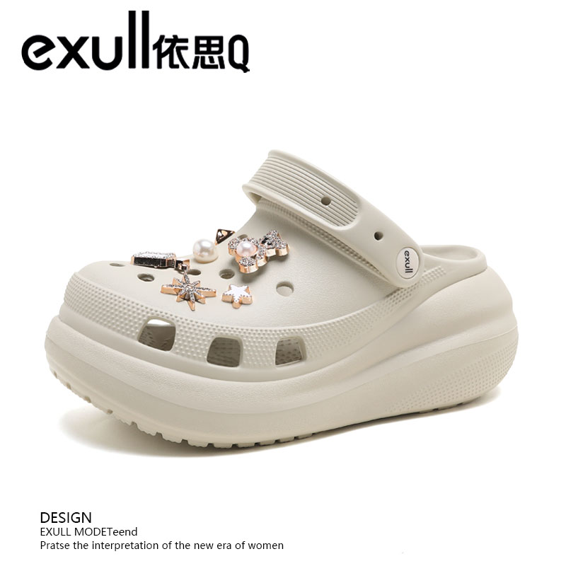 洞洞鞋女士2025夏季新款外穿凉鞋