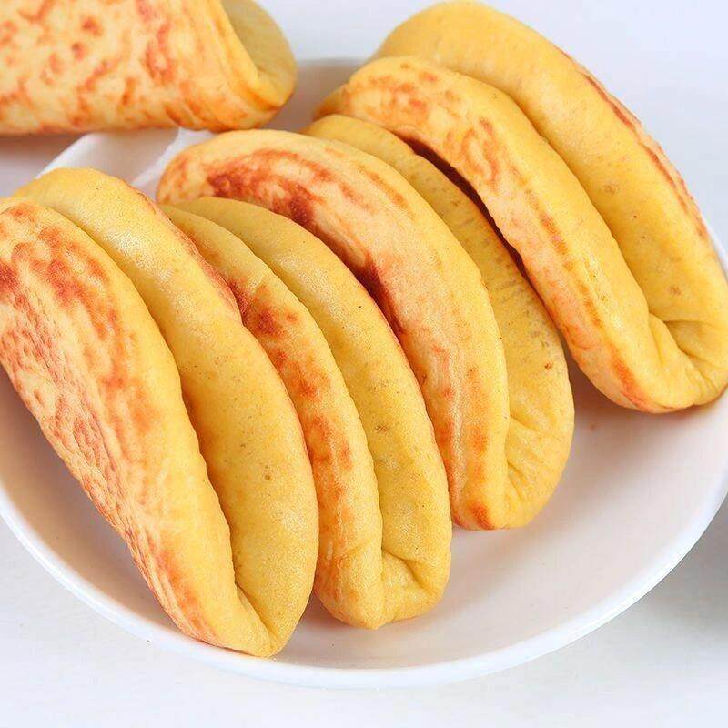 小米面炉糕米黄饼河北特产小米炉糕杂粮饼粗粮煎饼摊黄儿老式烙饼
