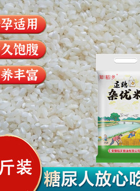 低升糖尿控糖人群主食大米知稻乡杂交米5kg早稻米低GI适糖米10斤