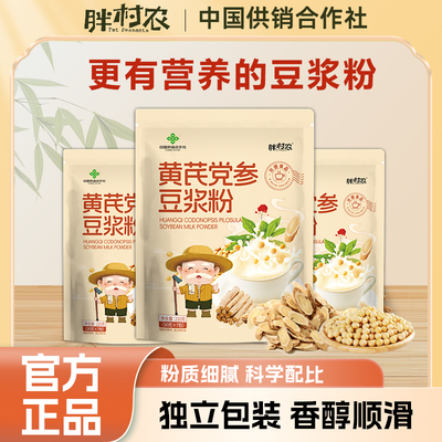 胖村农黄芪党参豆浆粉