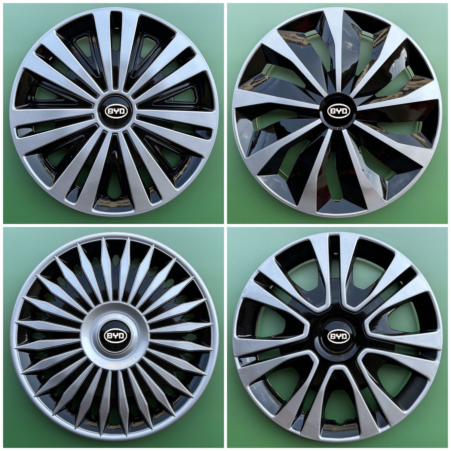 适用比亚迪S6 M6 S7轮毂盖低配钢圈装饰罩轮胎帽17寸改装轮毂罩壳