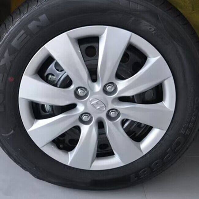 适用北京现代瑞纳雅绅特轮毂盖外壳大轮胎帽钢圈罩14寸改装轮鼓壳