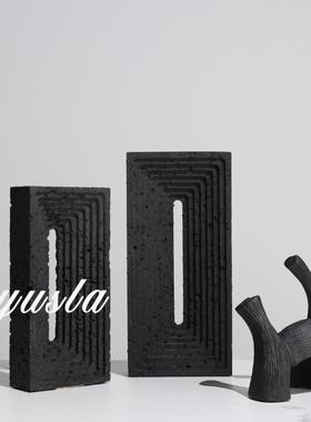 现代简约软装饰品样板间客厅电视柜子酒店衣帽间家居艺术摆件