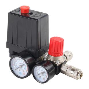 空压机支架自动压力控制开关总成可调压出气阀门175psi出口跨境阀