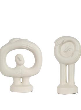 简约现代趣味抽象摆件儿童房样板间民宿创意家居桌面装饰品摆设