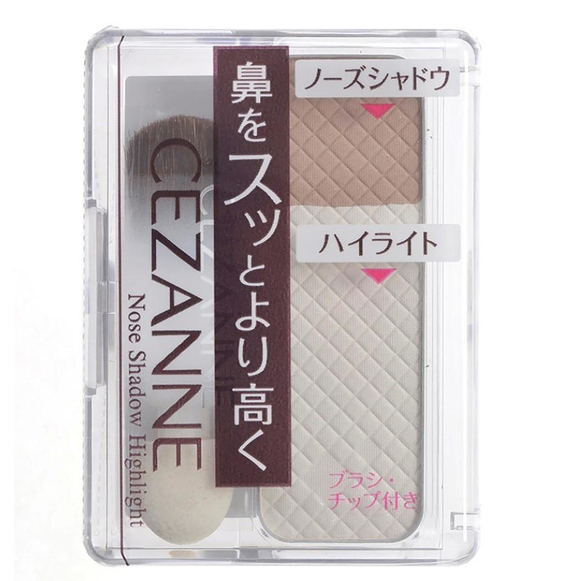 日本cezanne倩诗丽双色鼻影阴影修容立体感 自然显色保税仓发