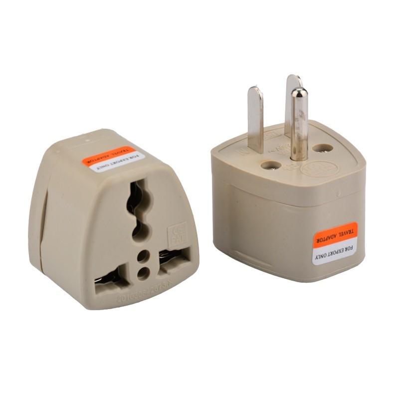 Universal Travel AC Wall Power Adapter China and UK Plug to