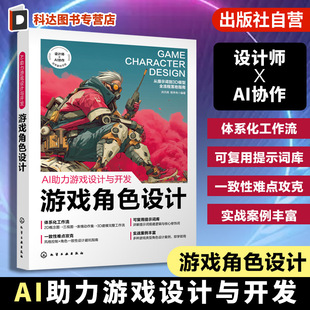 AI助力游戏设计与开发 游戏角色设计 AICG工具箱与准备工作指南 游戏角色设计提示词策略 AI辅助游戏角色设计工作流搭建实践参考书