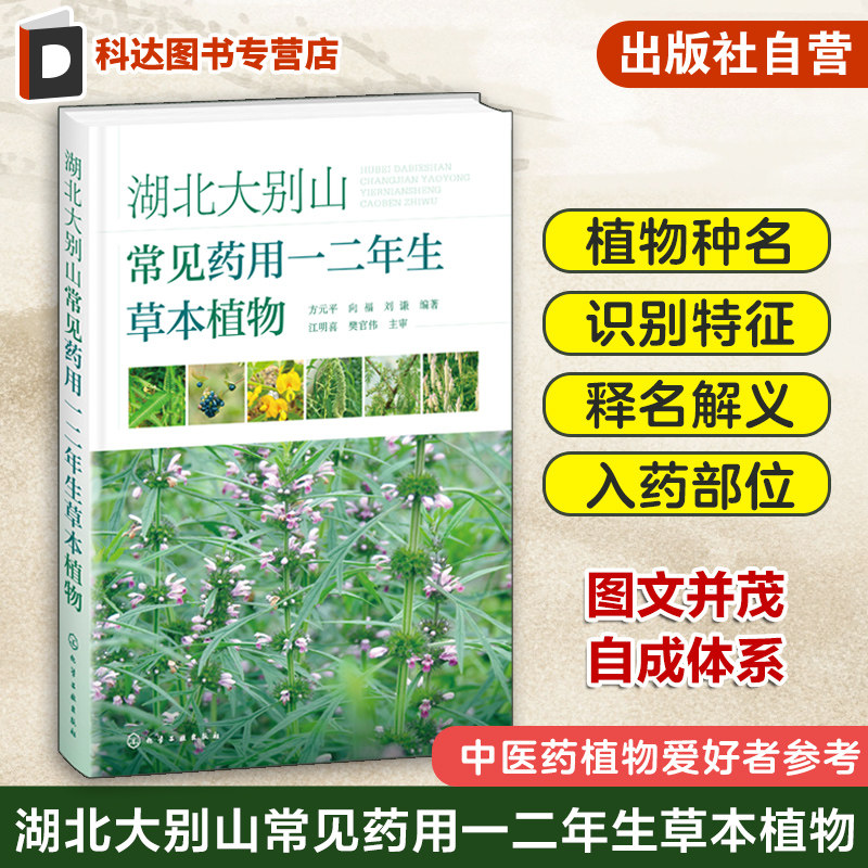 湖北大别山常见药用一二年生草本植物 方元平 入药部位及性味功效 鄂东大别山地区常见药用一二年生植物 中医药植物爱好者参考