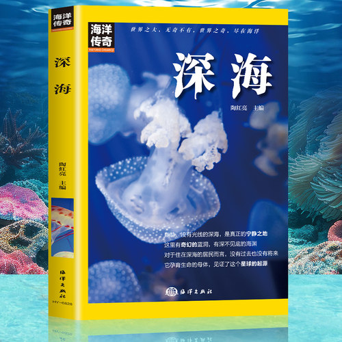 深海正版高清彩图 介绍深海之下活动的生物和海底世界的自然现象深海档案 探索深海的秘密 海洋知识科普图书 青少年课外阅读书籍