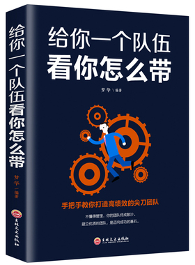 给你一个团队,看你怎么带 带队伍管理方面的书籍 企业管理书籍 团队员工人员激励管理带团队 餐饮销售酒店管理书籍