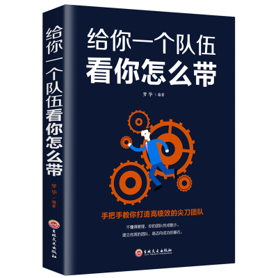 给你一个团队,看你怎么带 带队伍管理方面的书籍 企业管理书籍 团队员工人员激励管理带团队 餐饮销售酒店管理书籍