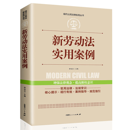 全案例讲解】新劳动法实用案例公民法律基础知识同步案例增强法律观念提高维权意识劳动纠纷法律法规民事诉讼法律诉讼书籍