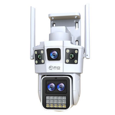 乔安枪球联动三镜头极清摄像头