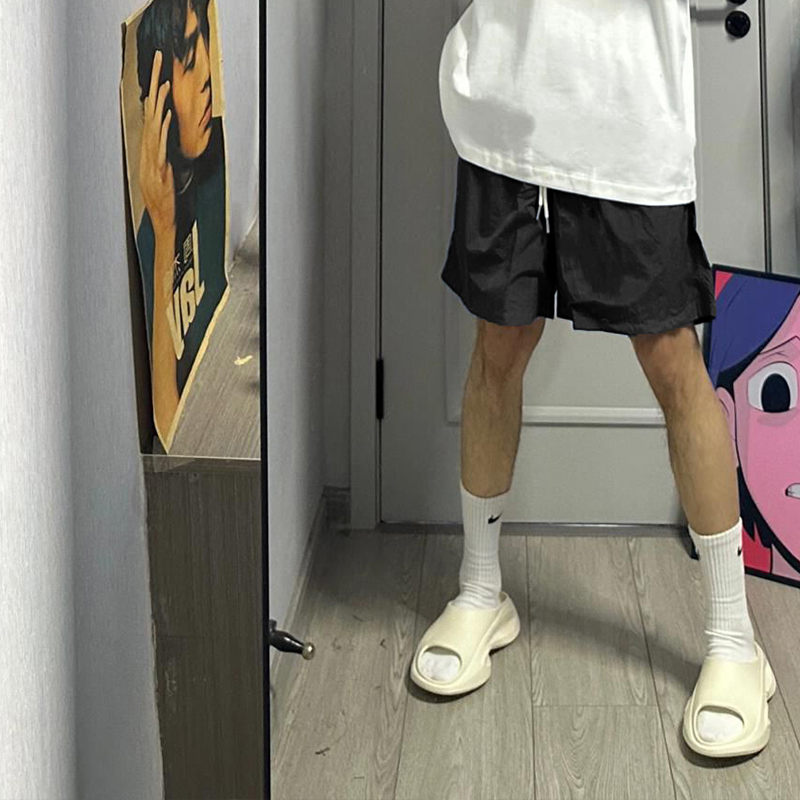 夏季速干沙滩五分短裤男