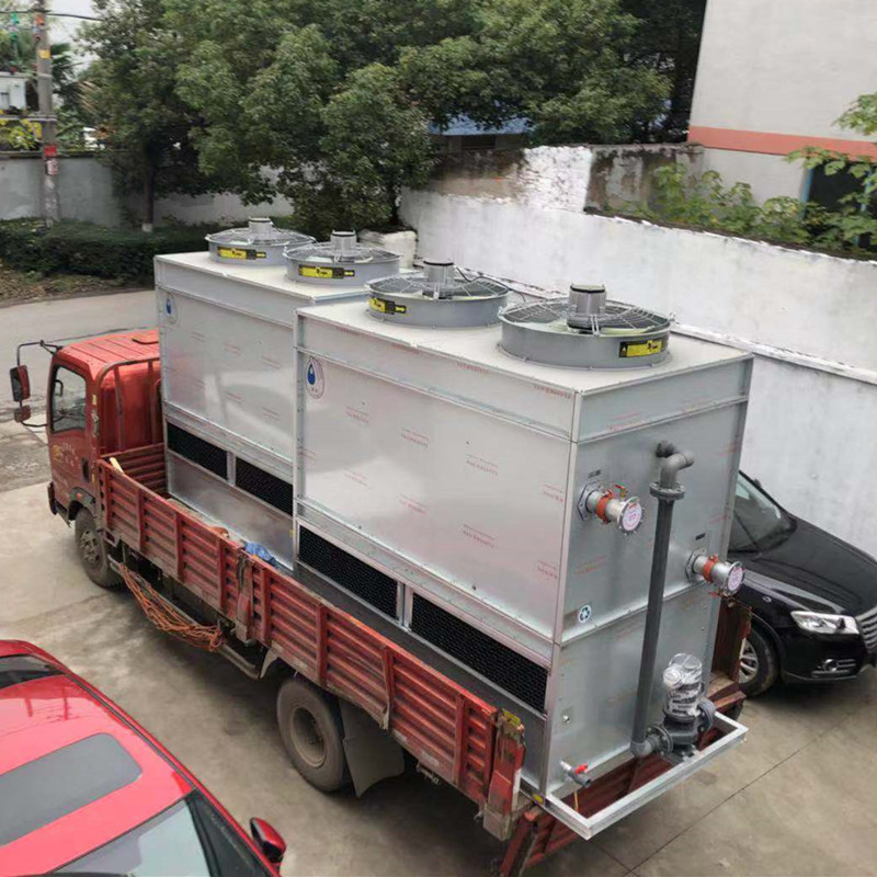 厂家热销中频炉专用逆流闭式冷却塔DS-N100T 质量可靠 服务到位