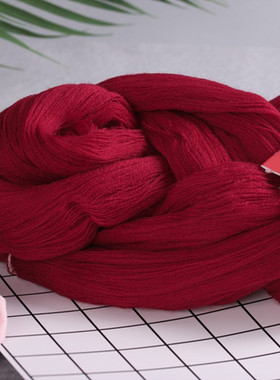 老式32支散装全毛开司米伴侣羊毛绒线多股手工编织框绞纱线横机织