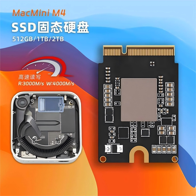 M4mini硬盘1T、2T不影响官方质保