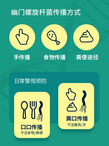 Желудочный хеликобактер Pylori Тестная бумага желудка желудка и дыхание самостоятельно -тест -прибор в желудочно