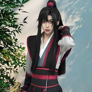 魏无羡cos服魔道祖师夷陵老祖江澄薛洋江厌离蓝忘机cospaly服假发