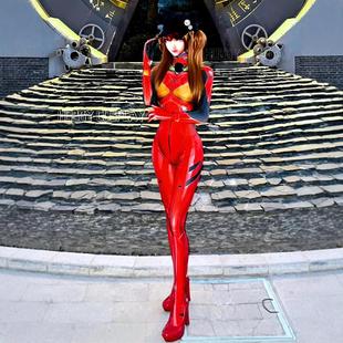 明日香cos战斗服绫波丽EVAcosplay套装连体紧身衣漫展cos委托道具