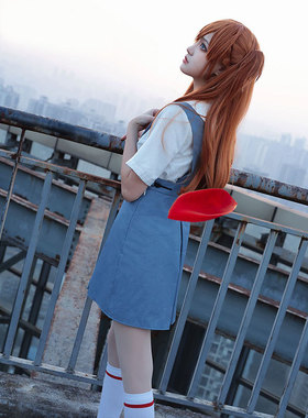 明日香cosEVA福音战士绫波丽cos明日香cos服学院全套cosplayc服