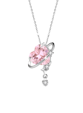 伊生爱恋爱星球项链向女生表白送