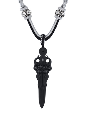 伊生爱专柜版睚眦剑项链送男朋友