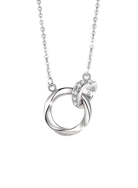 伊生爱莫比乌斯项链送女友浪漫礼