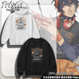 JOJO的奇妙冒险周边衣服纳兰迦同款cos黄金之风小飞机连帽卫衣ins