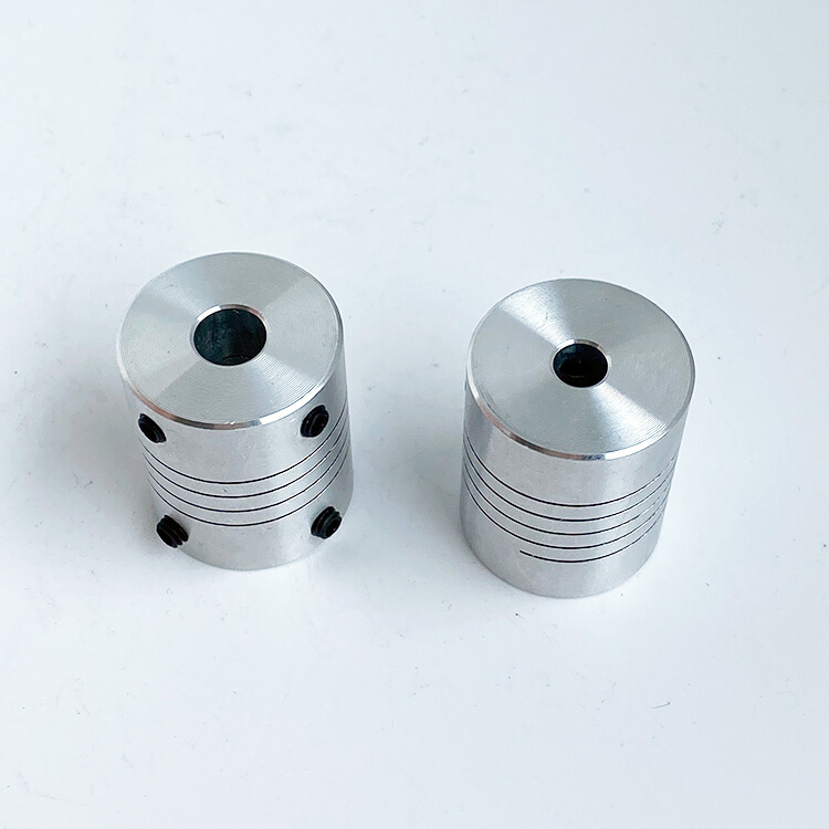 铝合金弹性顶丝绕线联轴器D25L30编码器4转4转6转6转8转8转10转i.